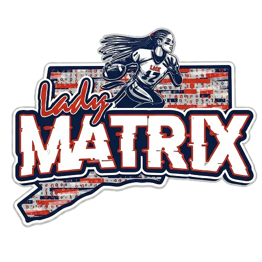 CT Flag Lady Matrix Logo